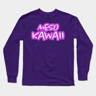 Meso Kawaii Shirt Long Sleeve T-Shirt